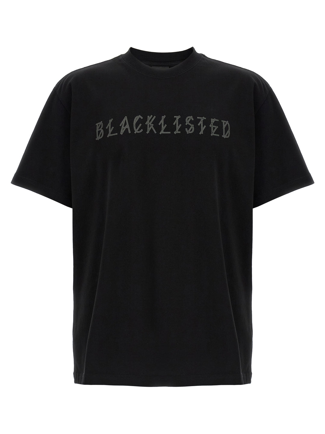 44 Label Group Black Cotton T-Shirt