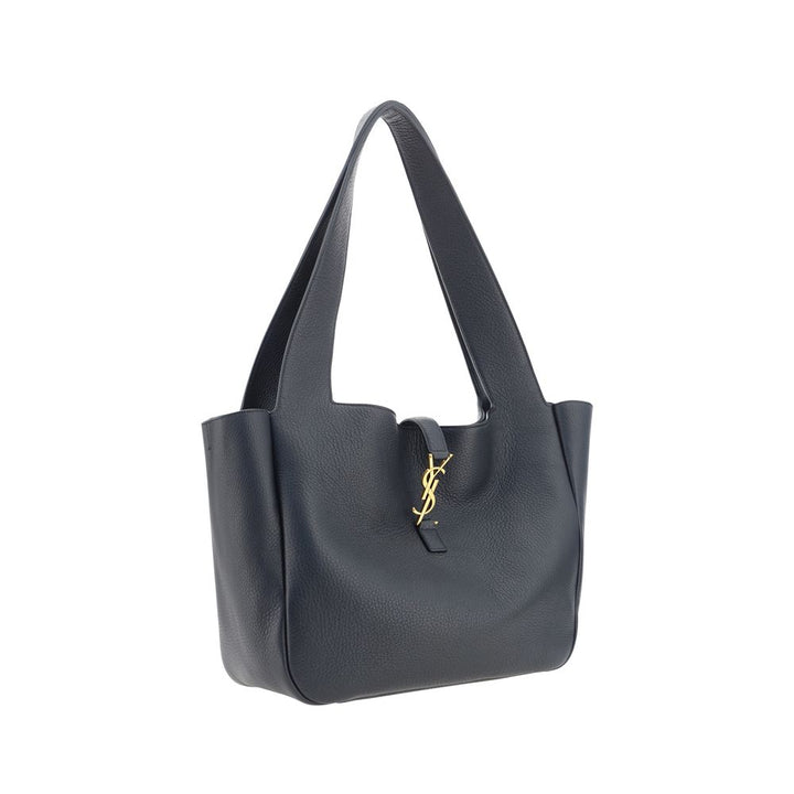 Saint Laurent Black Calf Leather Bos Taurus Shoulder Bag