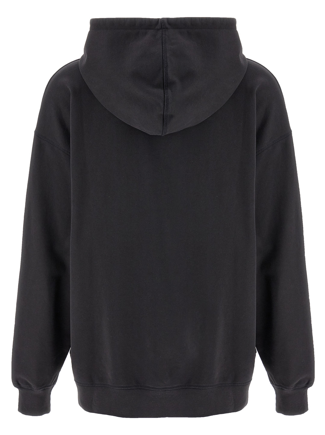 Ganni Gray Organic Cotton Hoodie