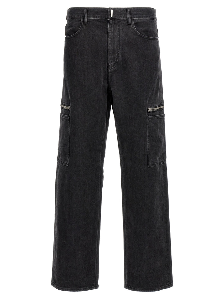 Givenchy Black Cotton Jeans Denim