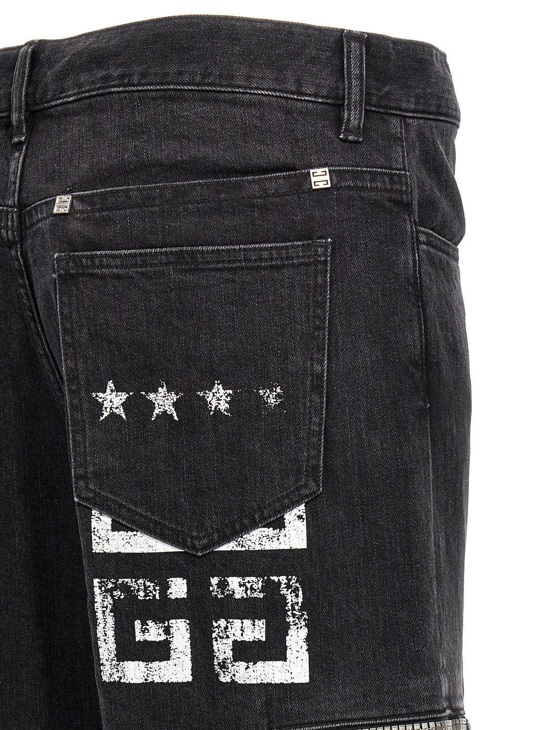 Givenchy Black Cotton Jeans Denim