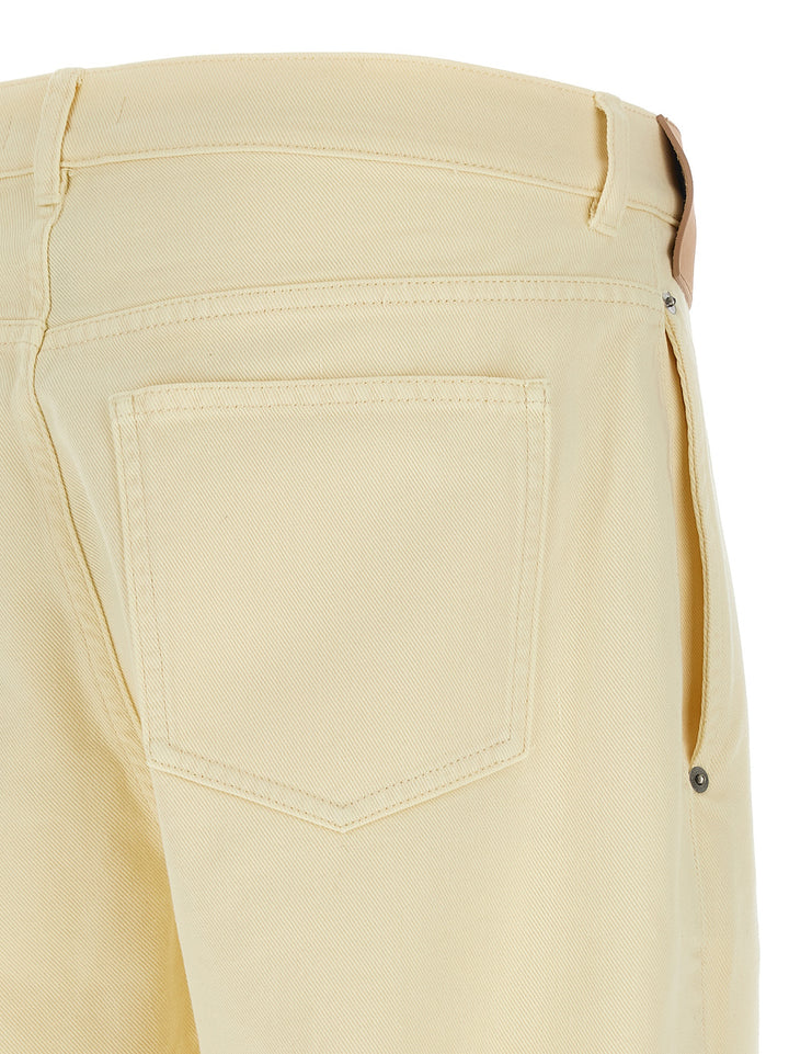 J.W.Anderson Bicolor Cotton Casual Pants