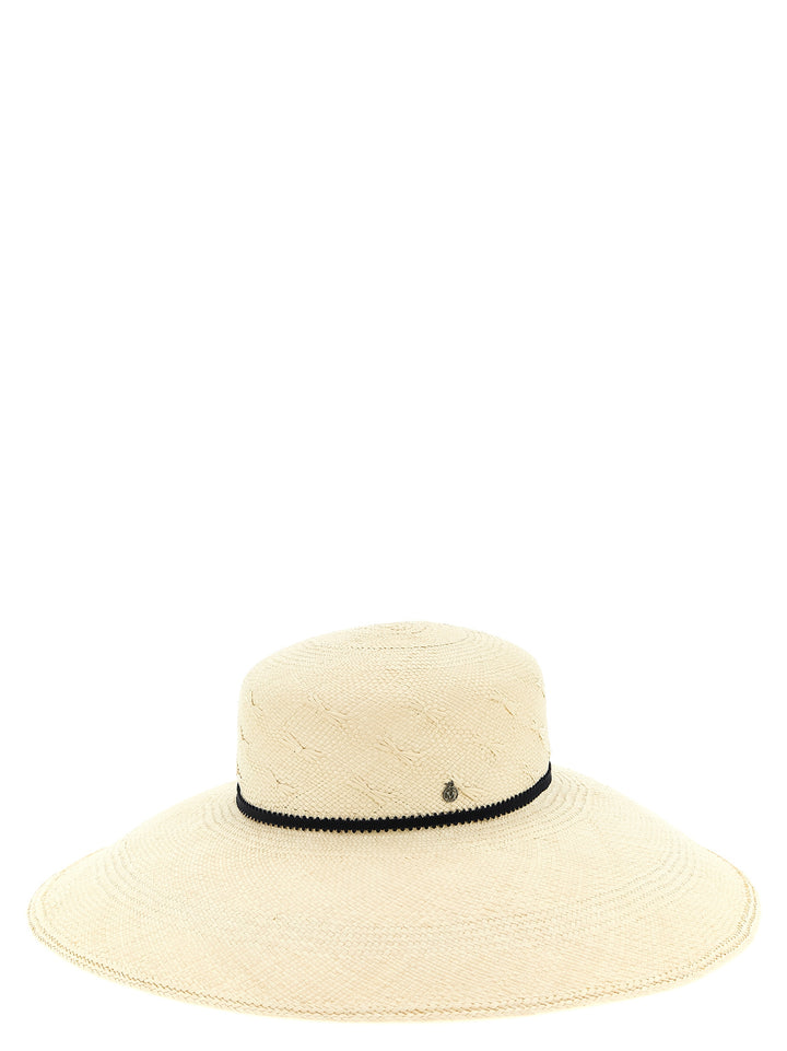 Maison Michel Beige Fabric Sunhat