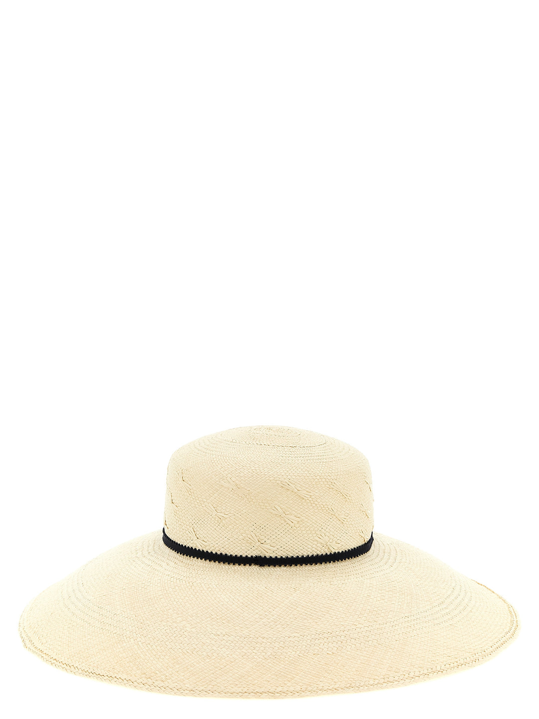 Maison Michel Beige Fabric Sunhat