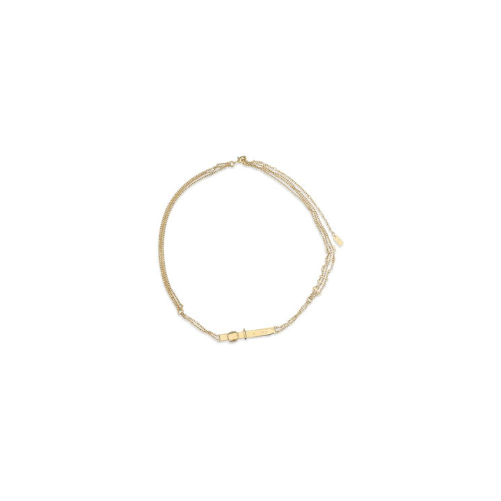 Chloé Gold Brass Regular Belt