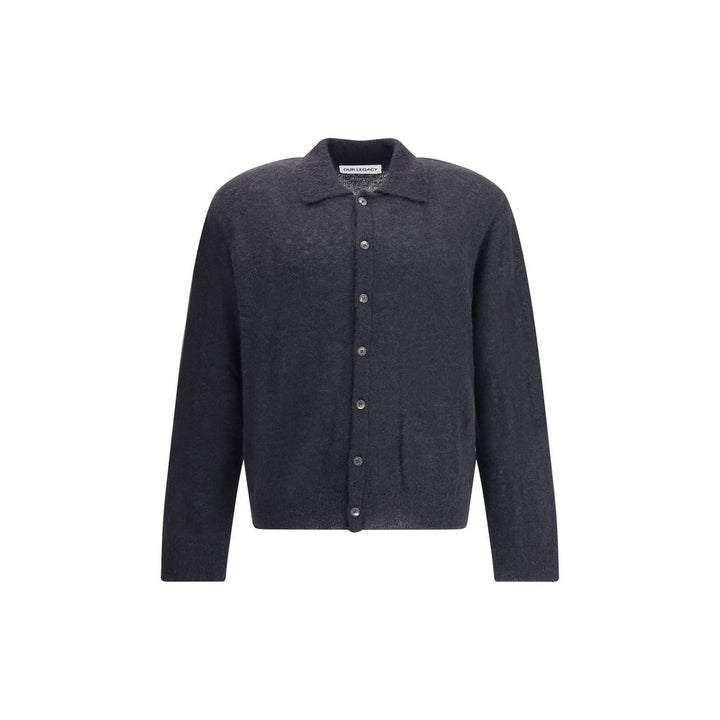 Our Legacy Black Alpaca Vicugna Pacos Cardigan