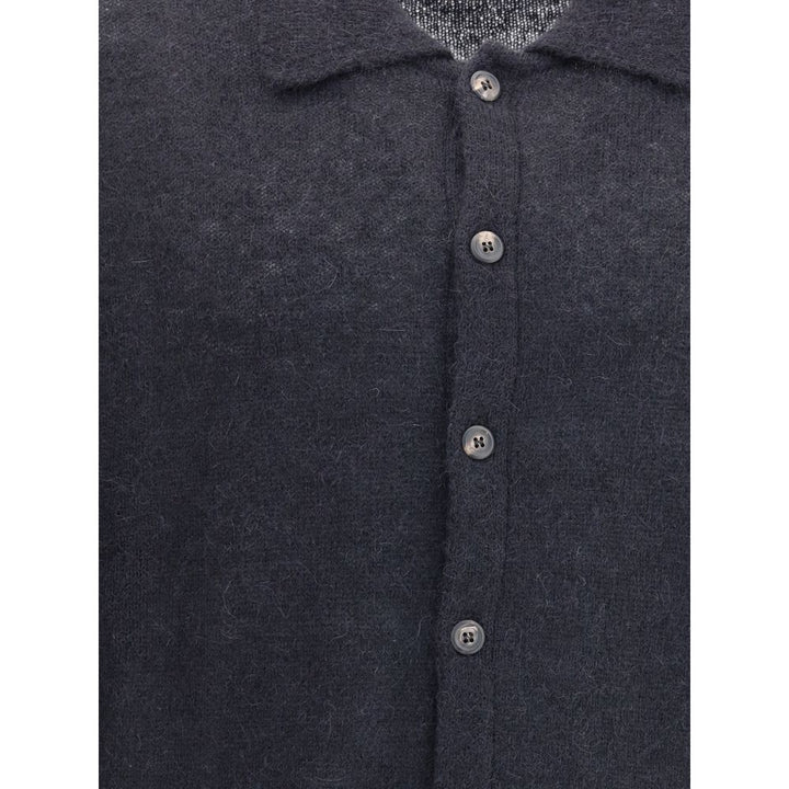 Our Legacy Black Alpaca Vicugna Pacos Cardigan