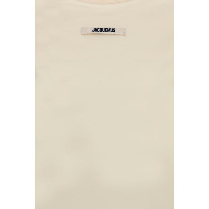 Jacquemus Beige Cotton Long Sleeve T-Shirt