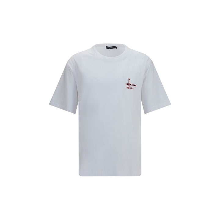 Dolce &amp; Gabbana White Cotton T-Shirt