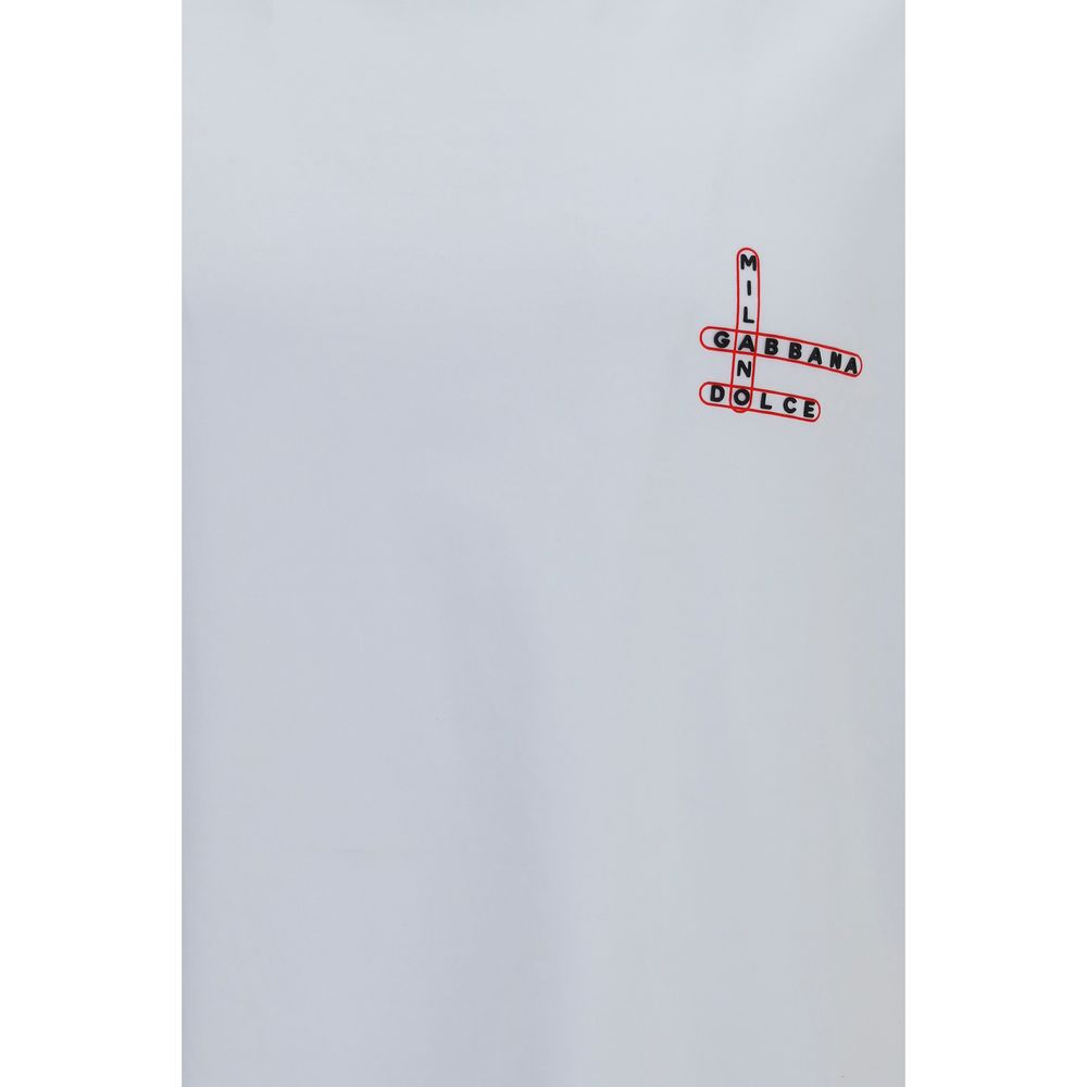 Dolce &amp; Gabbana White Cotton T-Shirt