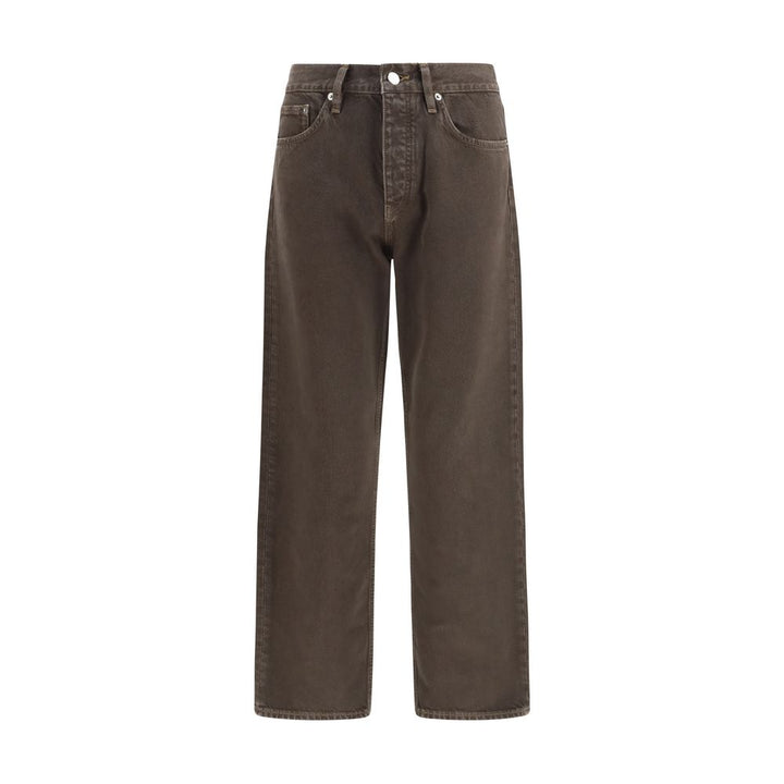 Sunflower Brown Cotton Relaxed Fit Jeans