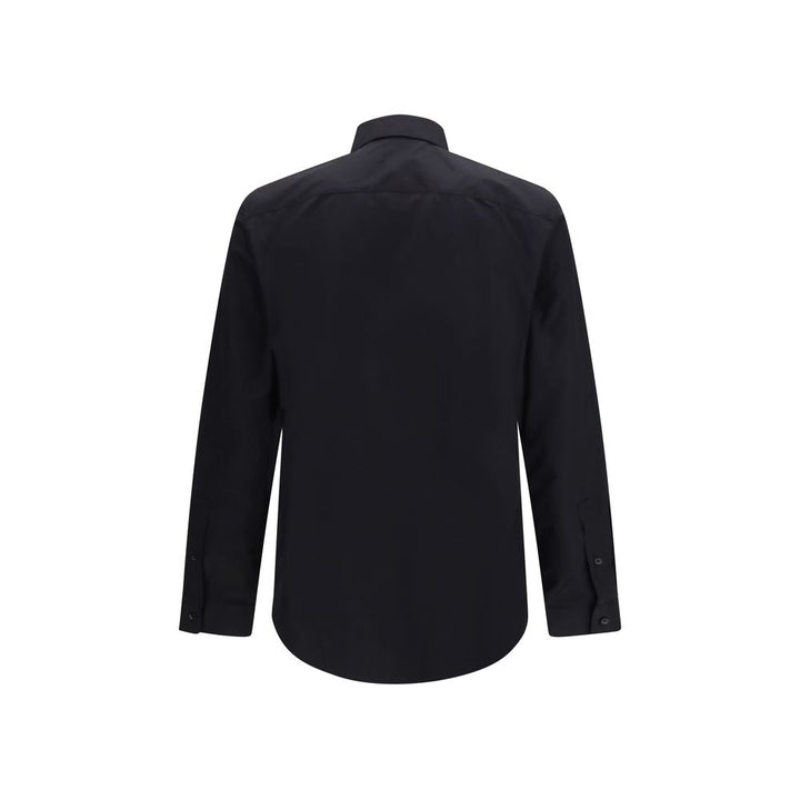 Burberry Black Cotton Dress Shirt