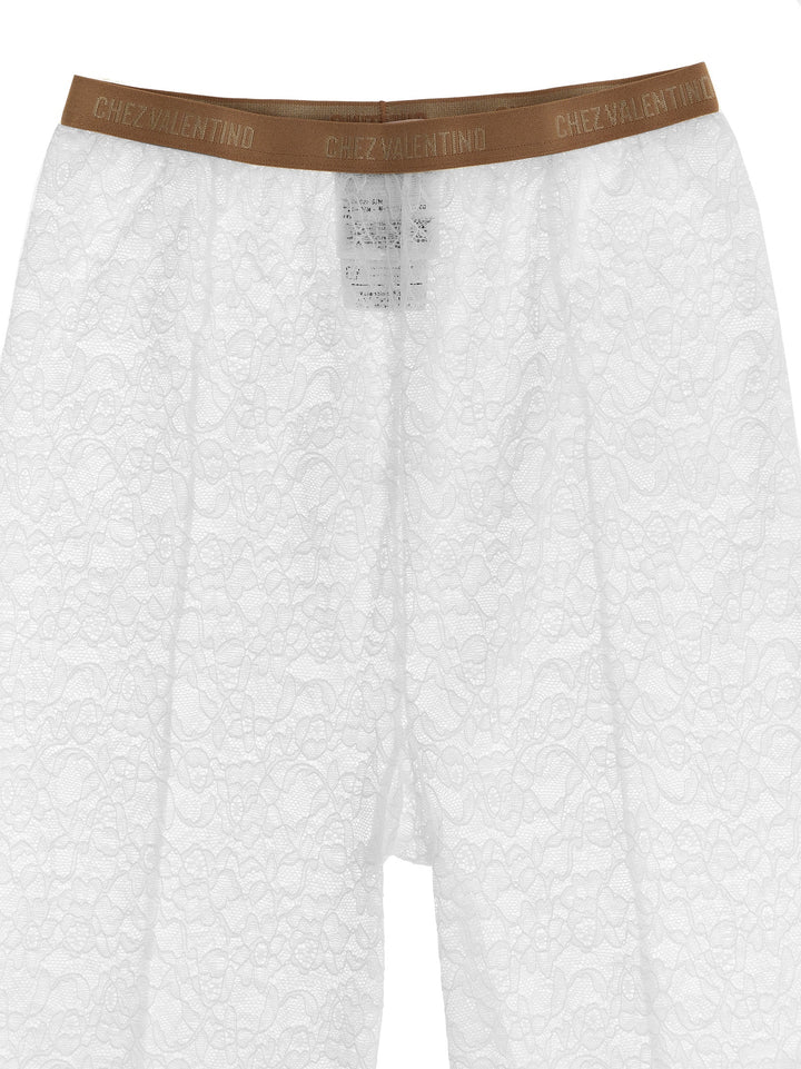 Valentino Garavani White Polyamide Socks