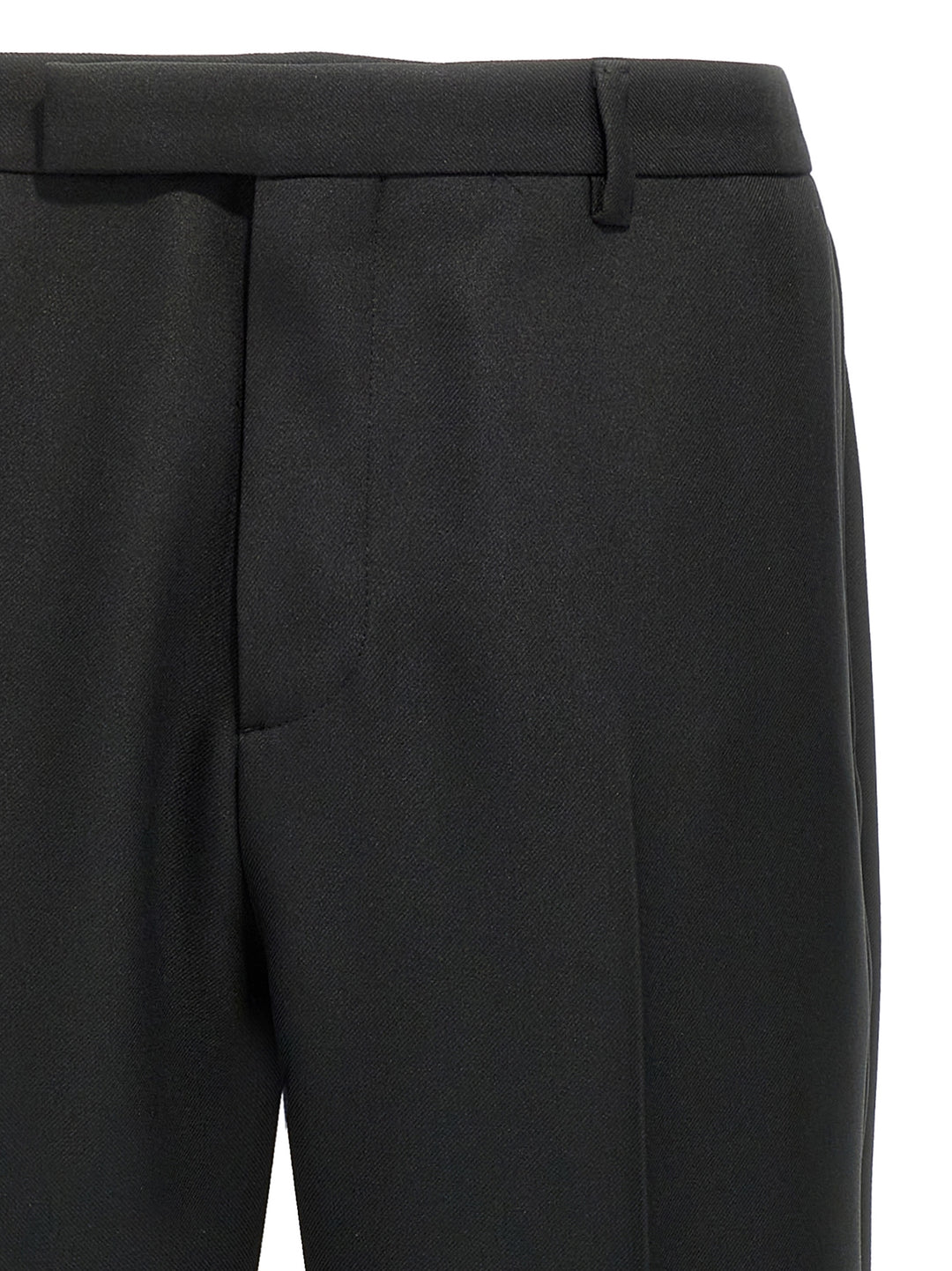 Gucci Black Polyester Casual Pants