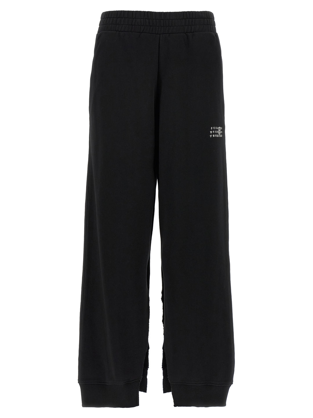 MM6 Maison Margiela Black Cotton Joggers (Workout Pants)