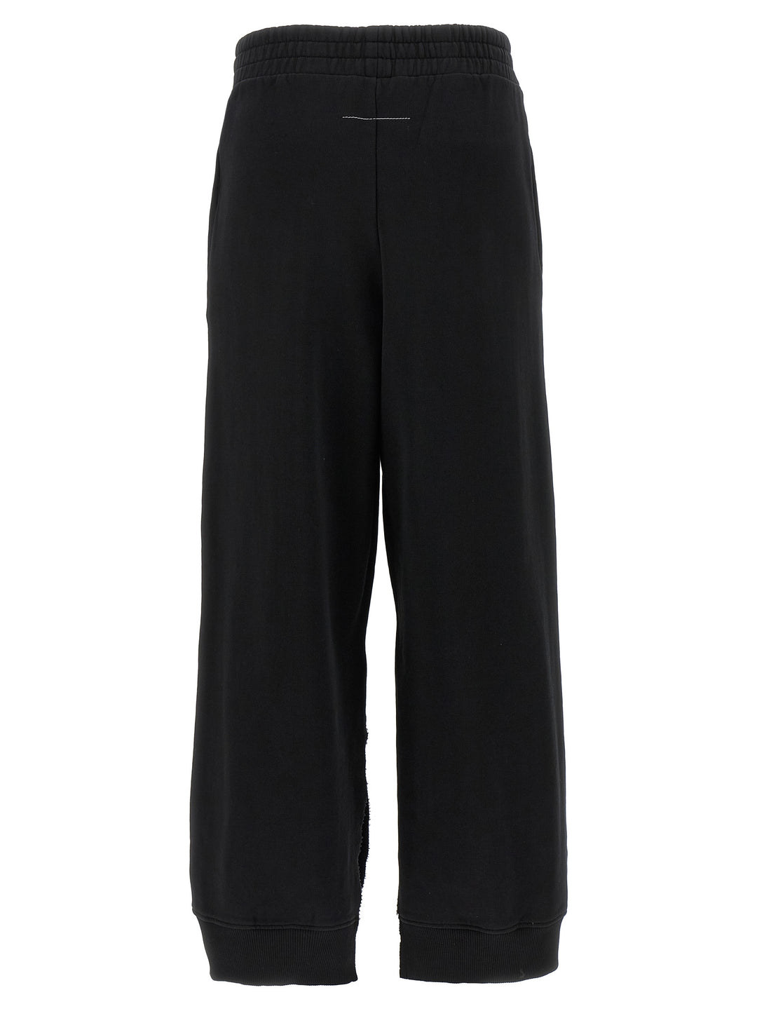 MM6 Maison Margiela Black Cotton Joggers (Workout Pants)