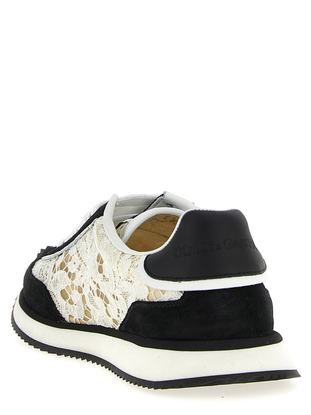 Dolce &amp; Gabbana Bicolor Cotton Sneakers