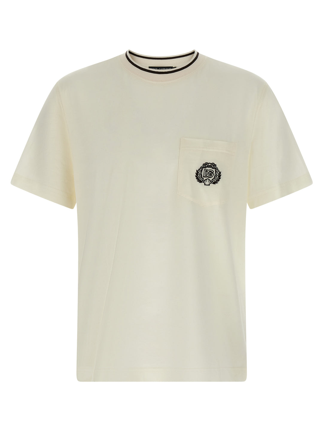 Dolce &amp; Gabbana White Cotton T-Shirt