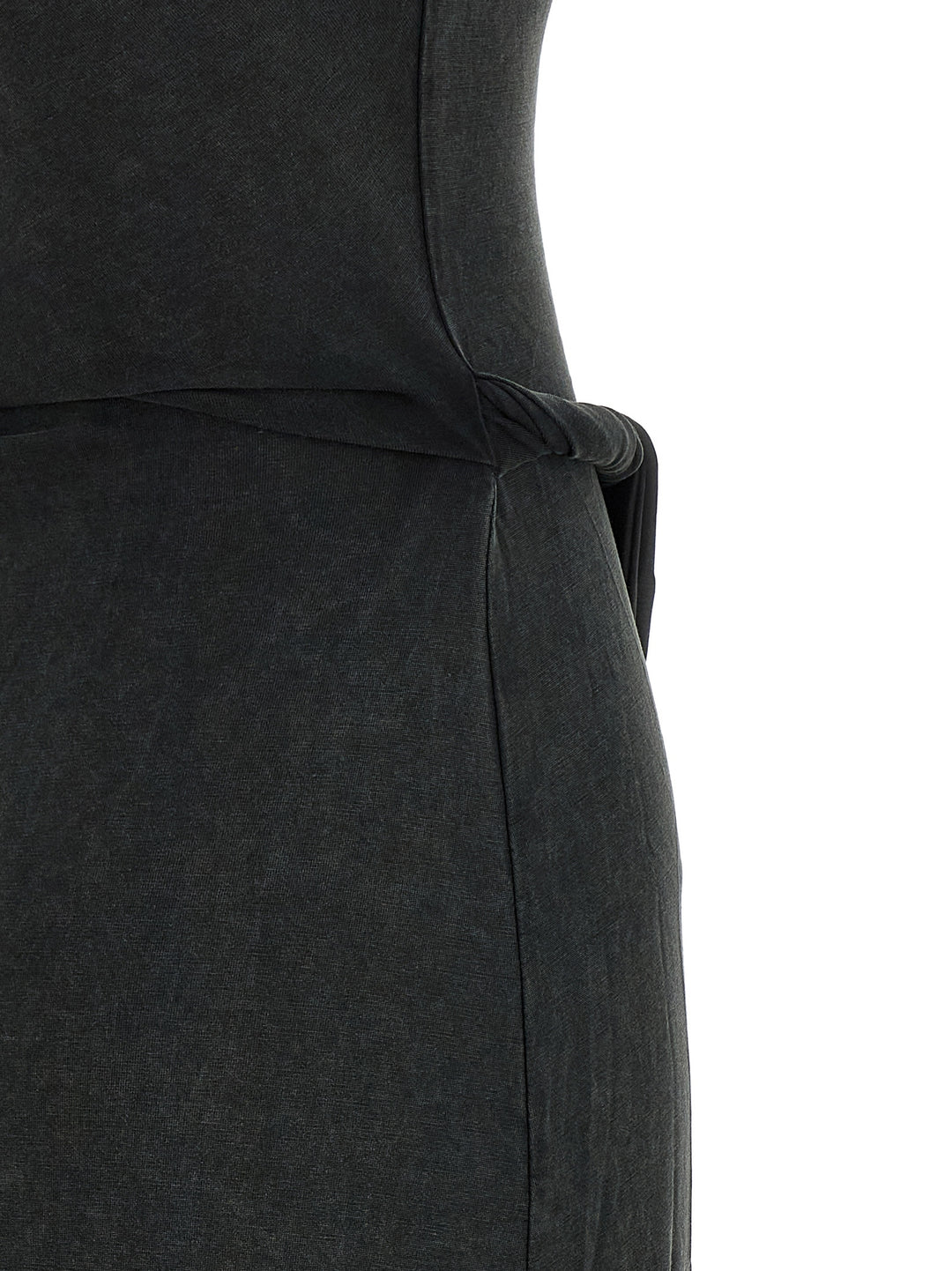 Diesel Black Modal Long Dress