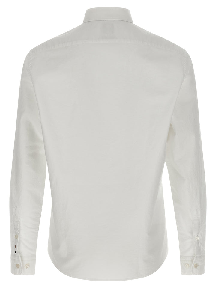 Hugo Boss White Cotton Blouse