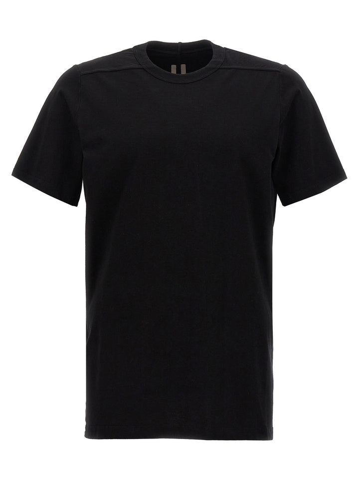 Rick Owens Black Cotton T-Shirt