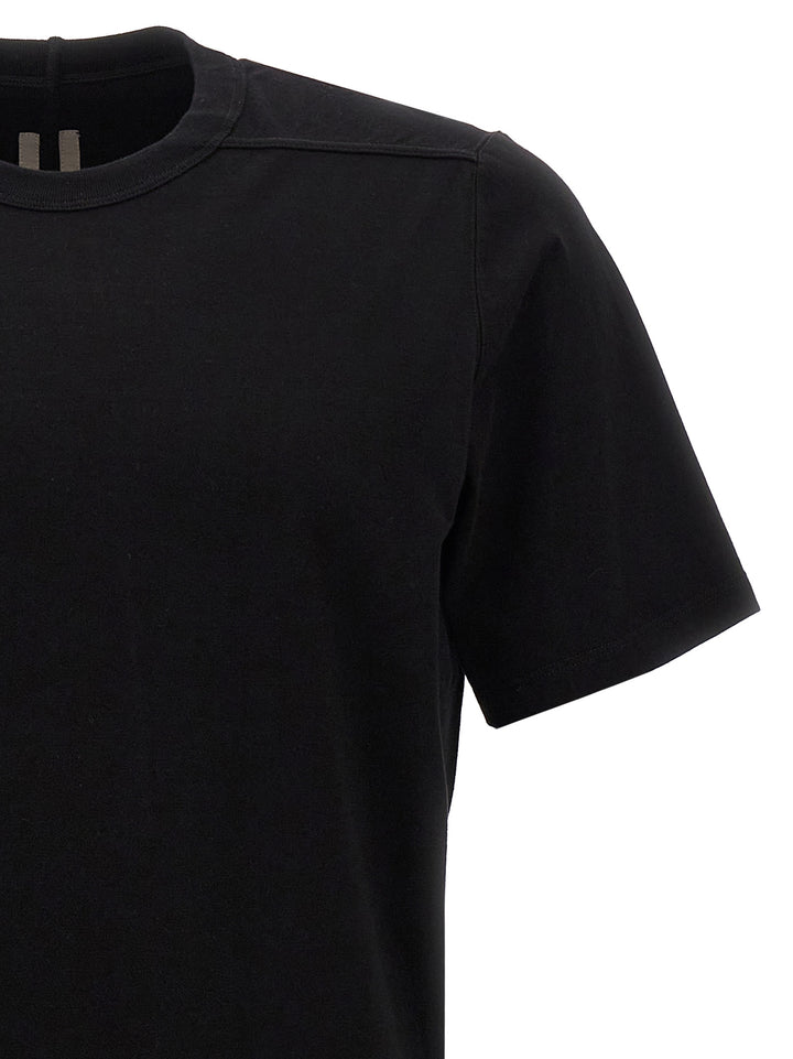 Rick Owens Black Cotton T-Shirt