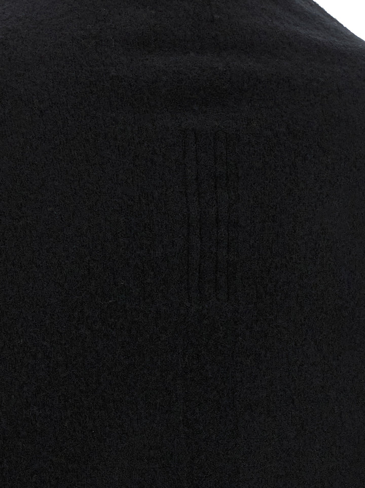 Rick Owens Black Cashmere Cardigan
