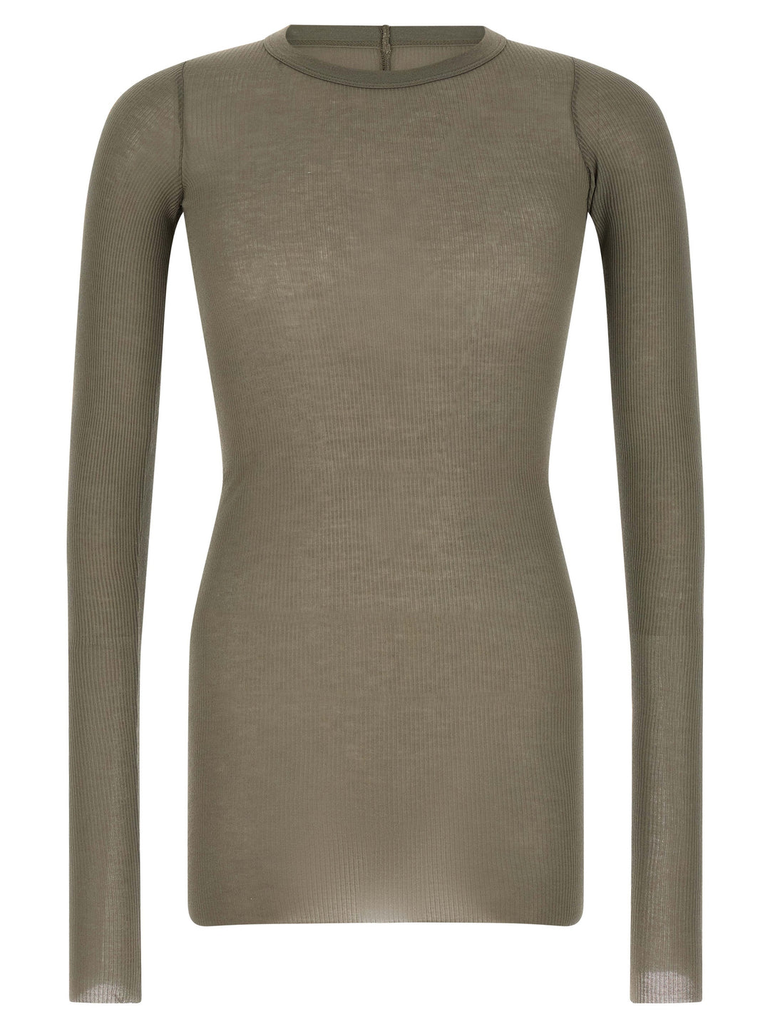 Rick Owens Gray Viscose T-Shirt