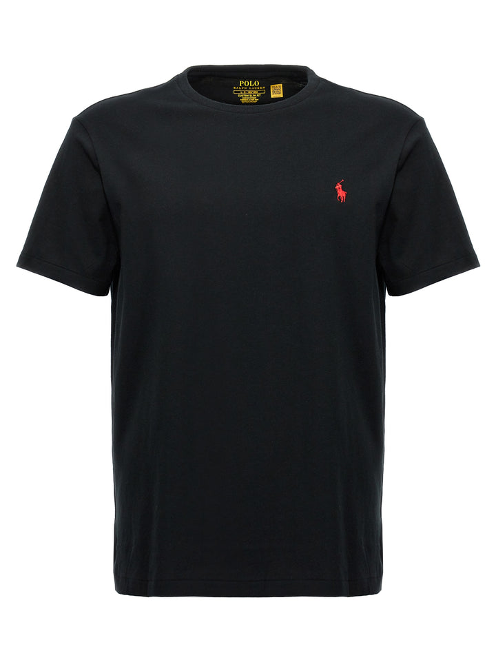 Polo Ralph Lauren Black Cotton T-Shirt