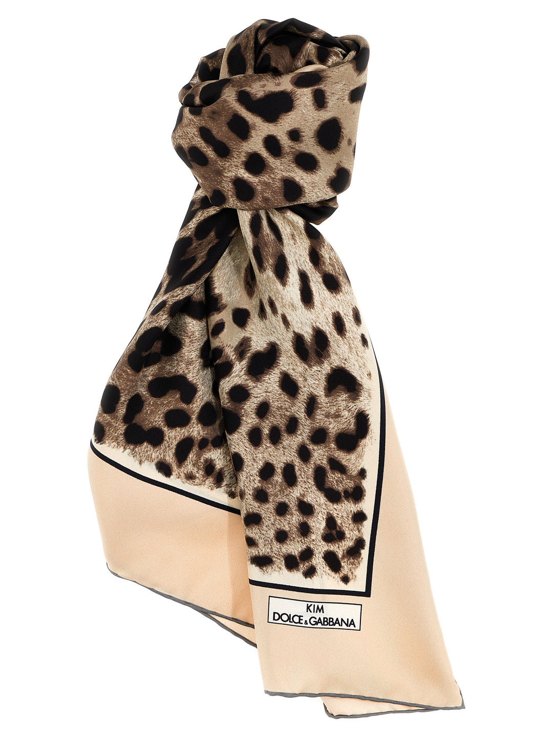 Dolce &amp; Gabbana Multicolor Silk Scarf