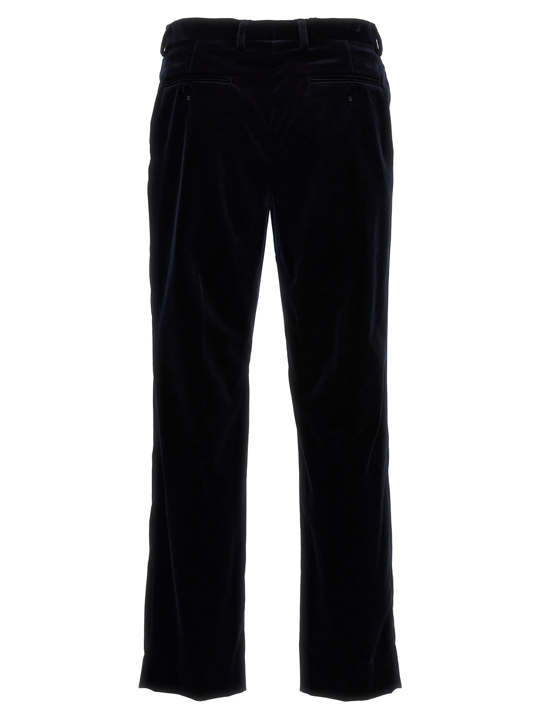 Gucci Blue Cotton Casual Pants