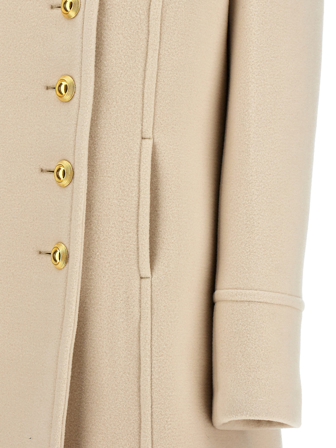 Tom Ford White Wool Coat