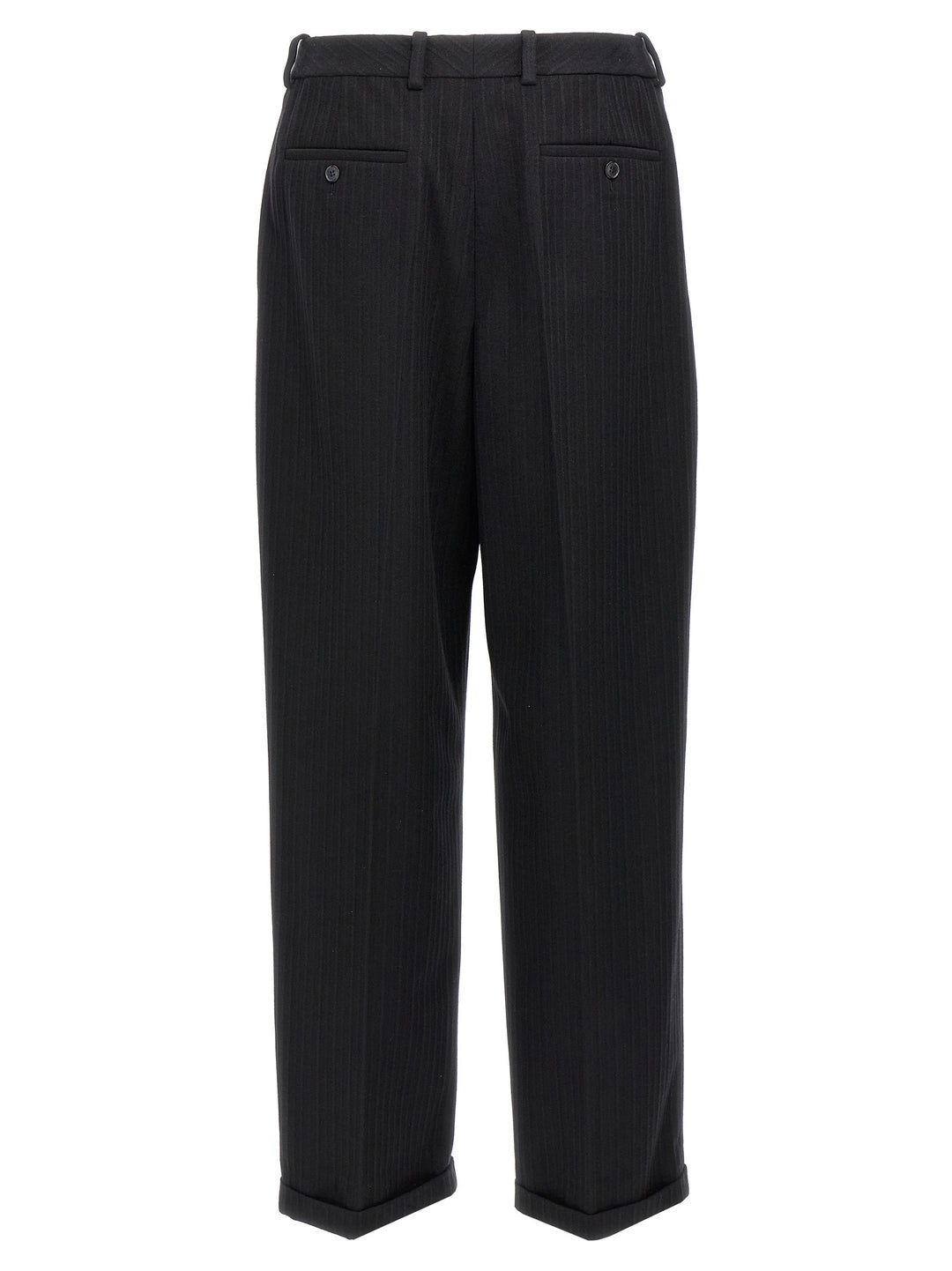 Saint Laurent Black Wool Dress Pants