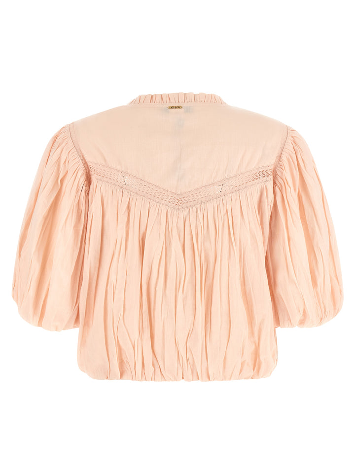 Twinset Multicolor Cotton Blouse
