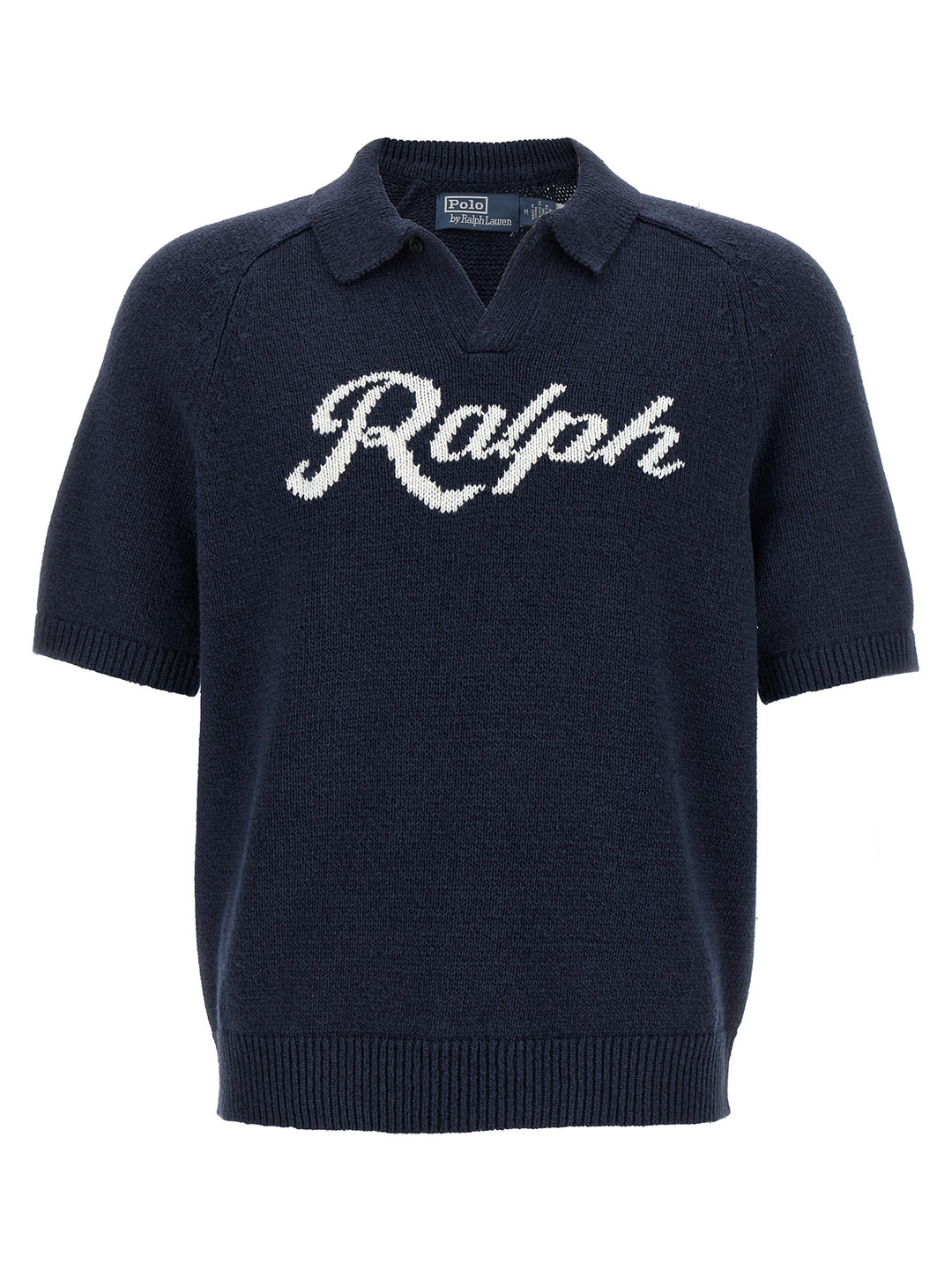 Polo Ralph Lauren Blue Linen Cardigan