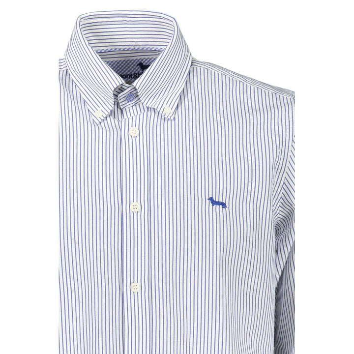 Harmont &amp; Blaine Blue Cotton Men&