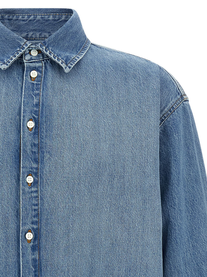 Jacquemus Blue Cotton Blouse