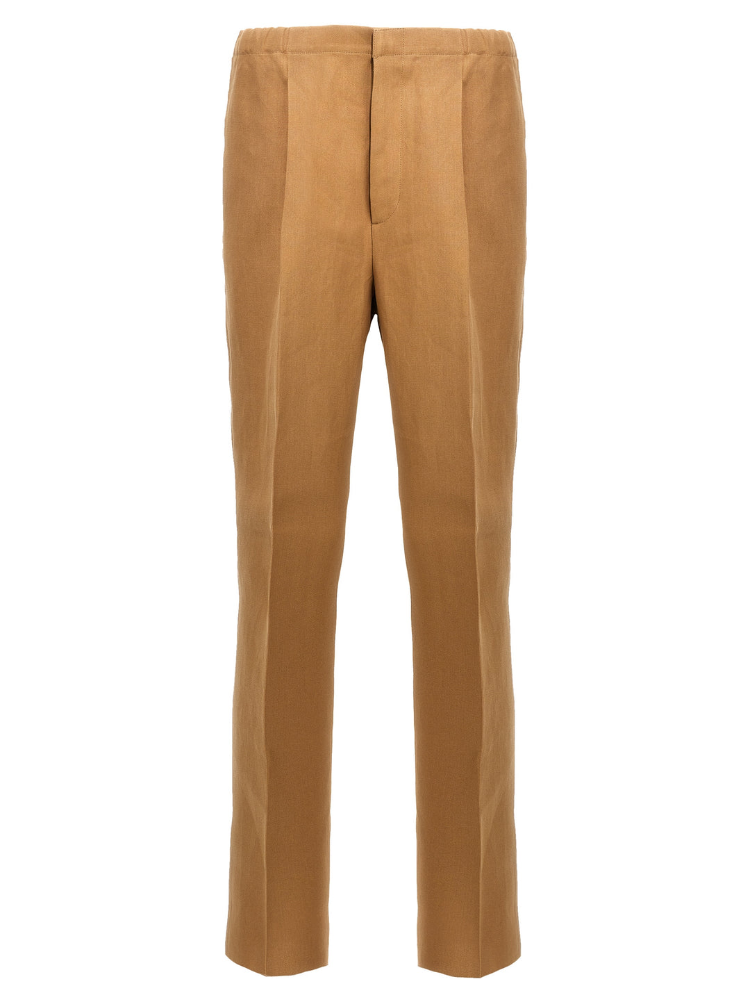 Fendi Beige Paper Casual Pants
