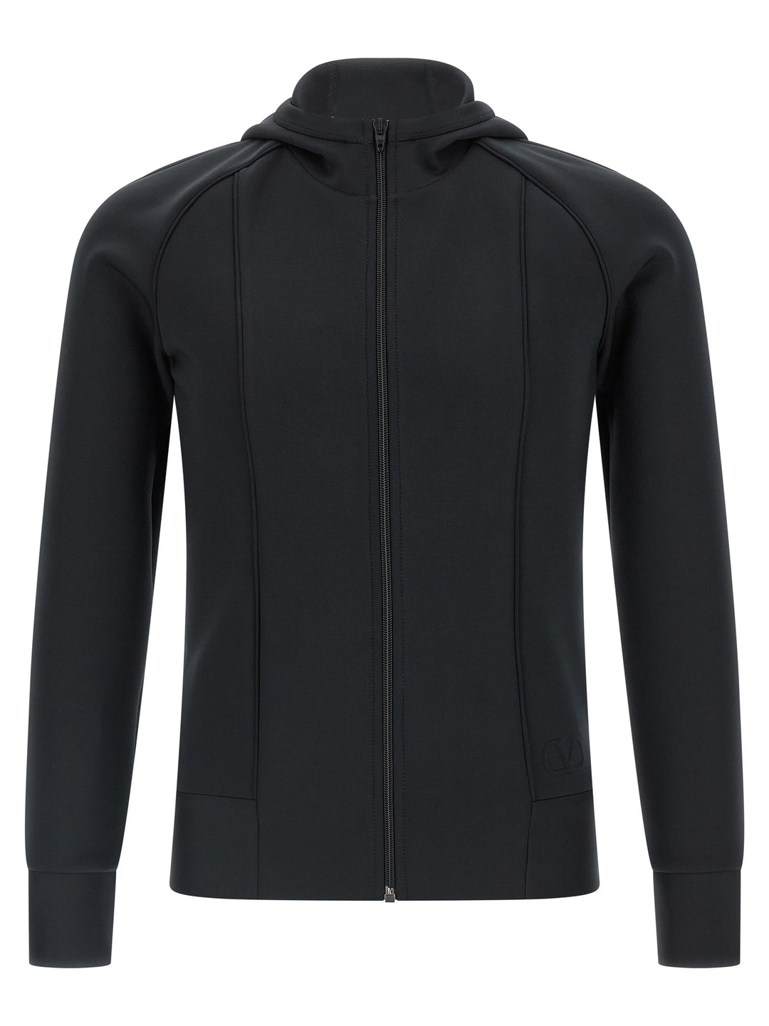 Valentino Garavani Black Polyester Sweatshirt