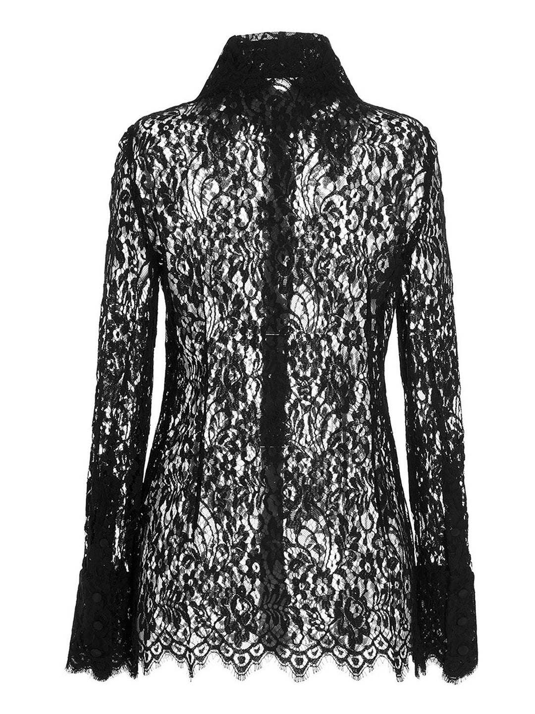 Dolce &amp; Gabbana Black Polyamide Blouse