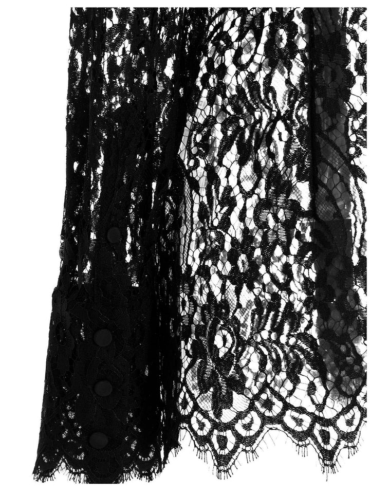 Dolce &amp; Gabbana Black Polyamide Blouse