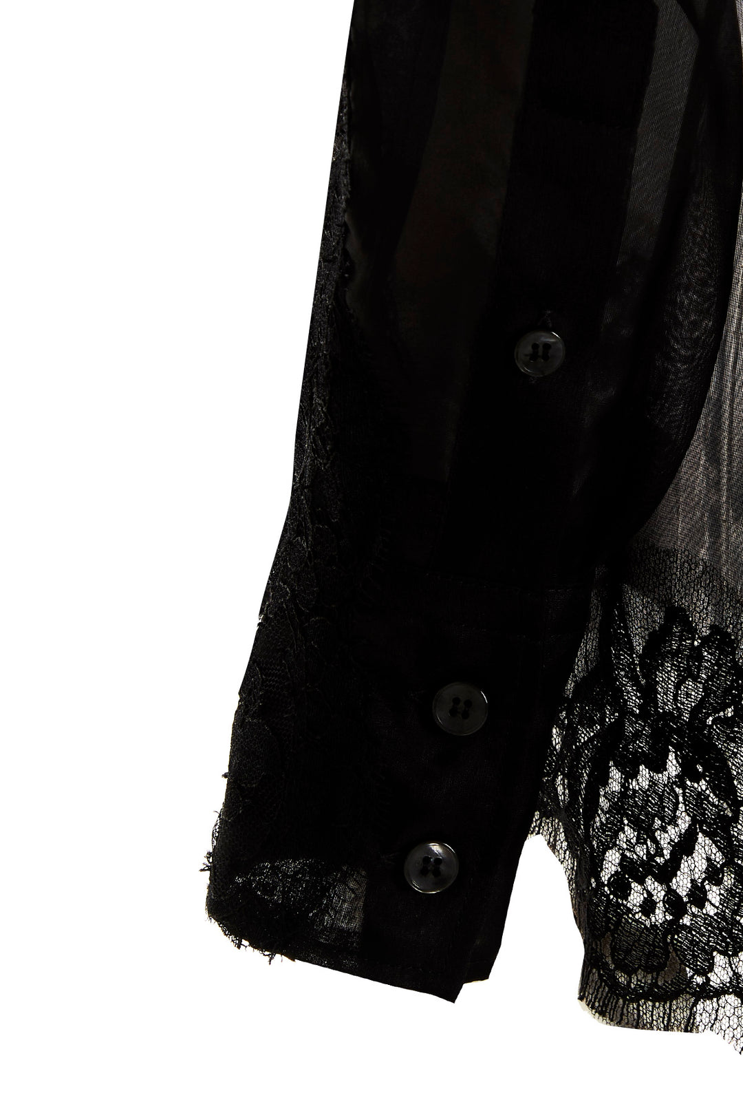 Dolce &amp; Gabbana Black Silk Blouse