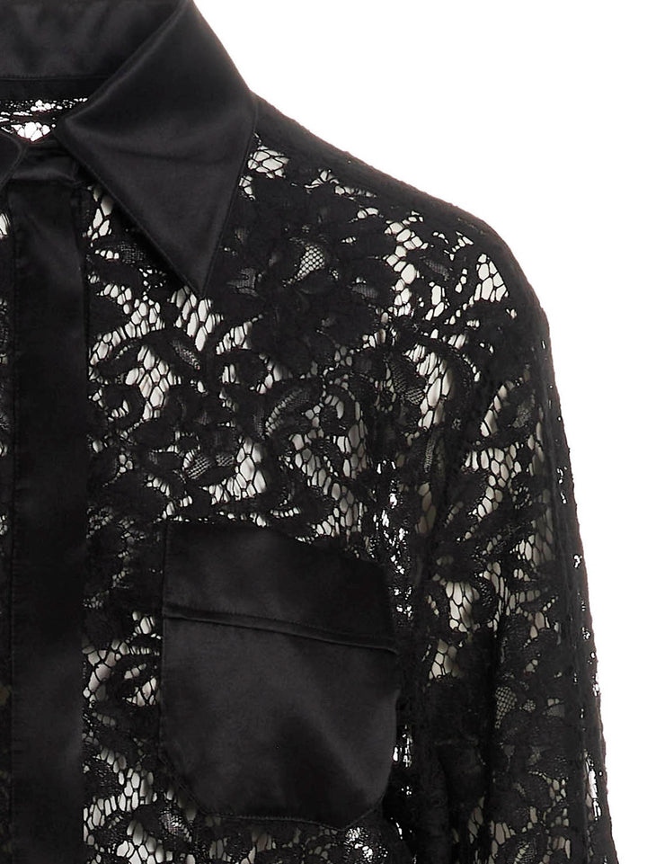 Dolce &amp; Gabbana Black Cotton Shirt