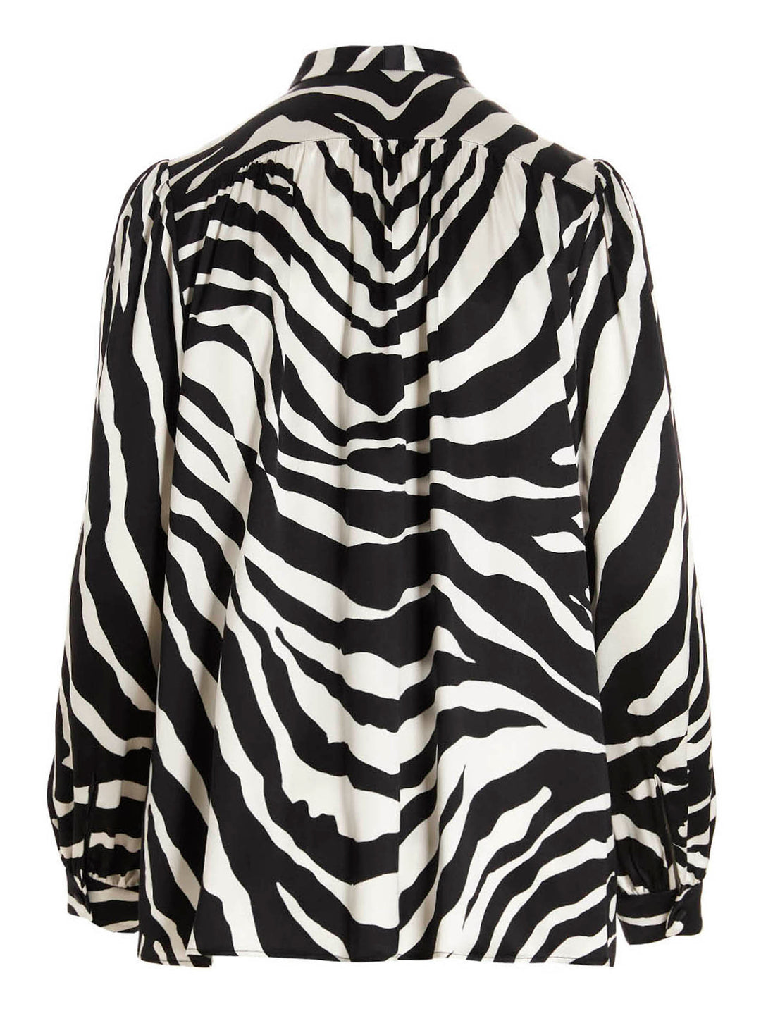 Dolce &amp; Gabbana Bicolor Silk Blouse