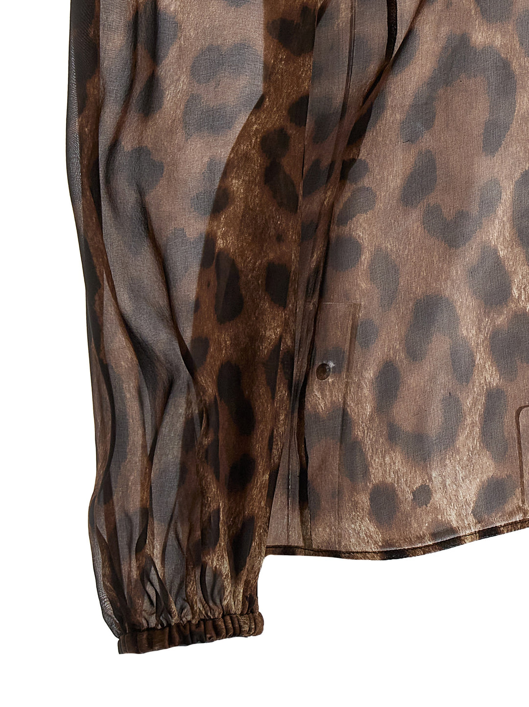 Dolce &amp; Gabbana Multicolor Silk Blouse