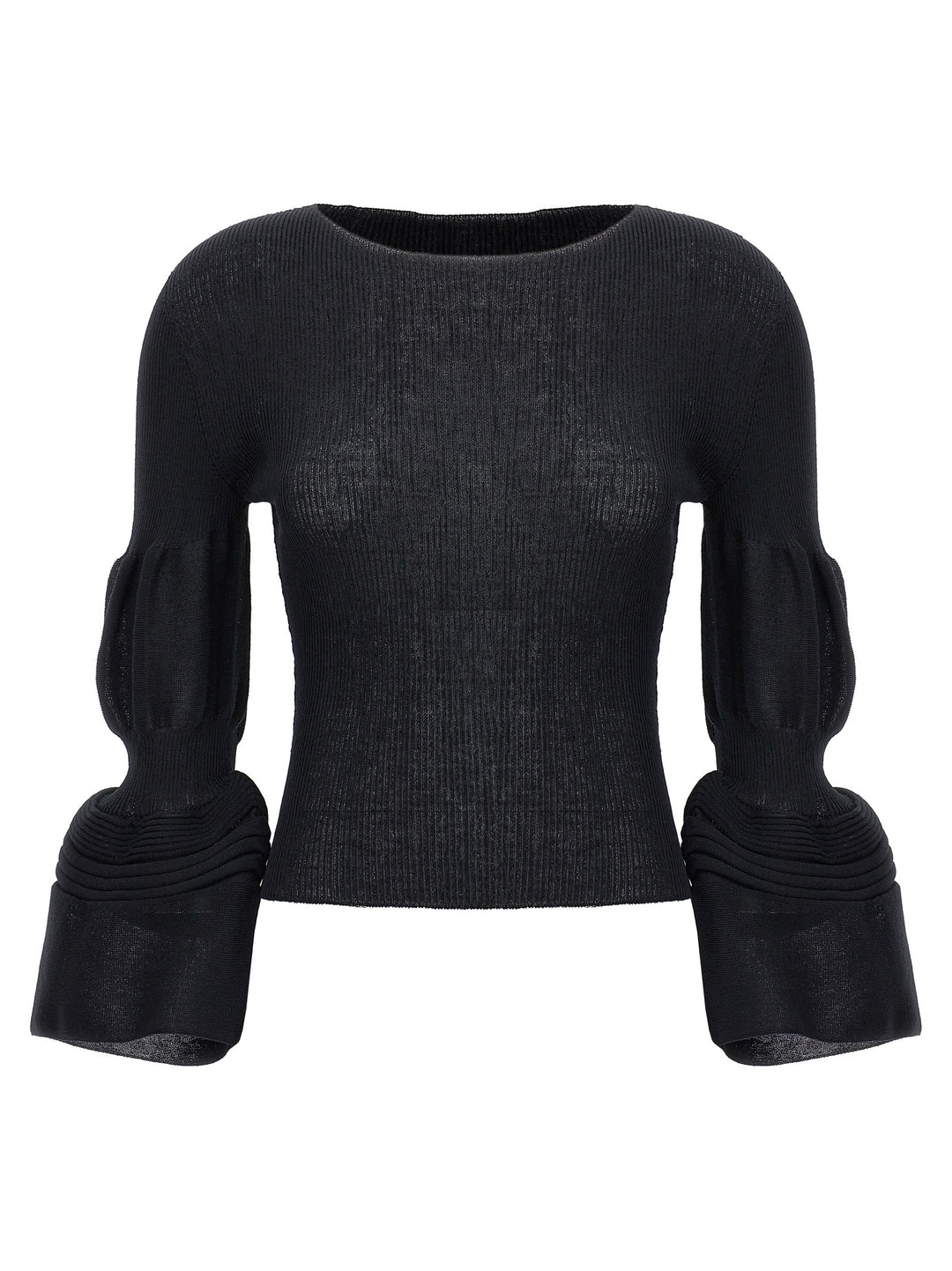 Issey Miyake Black Polyester Sweatshirt