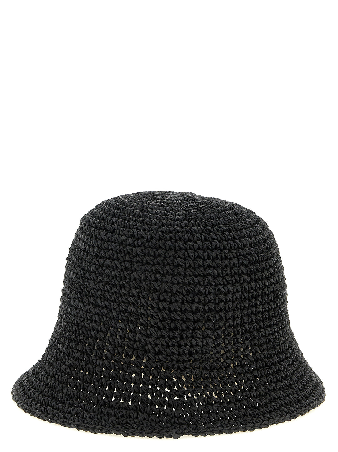 Maison Michel Black Papier Bucket Hat