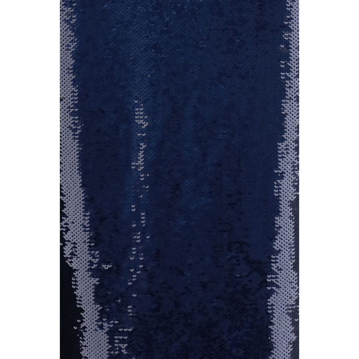 Tom Ford Blue Silk Midi Skirt