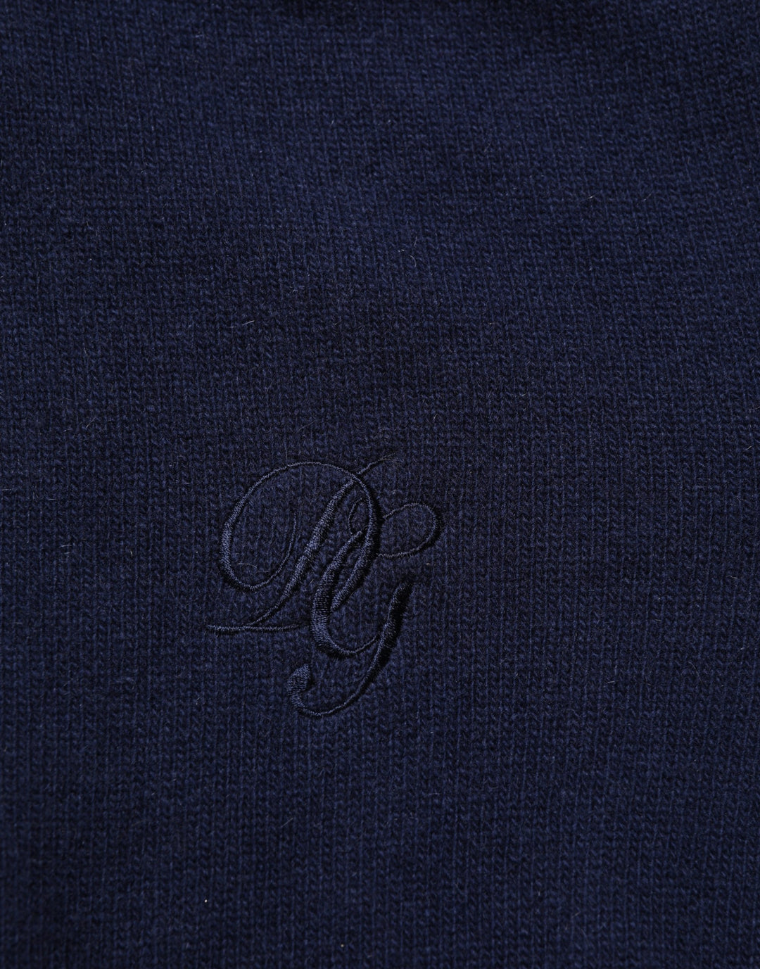 Dolce &amp; Gabbana Blue Wool Knit Turtleneck Pullover Sweater