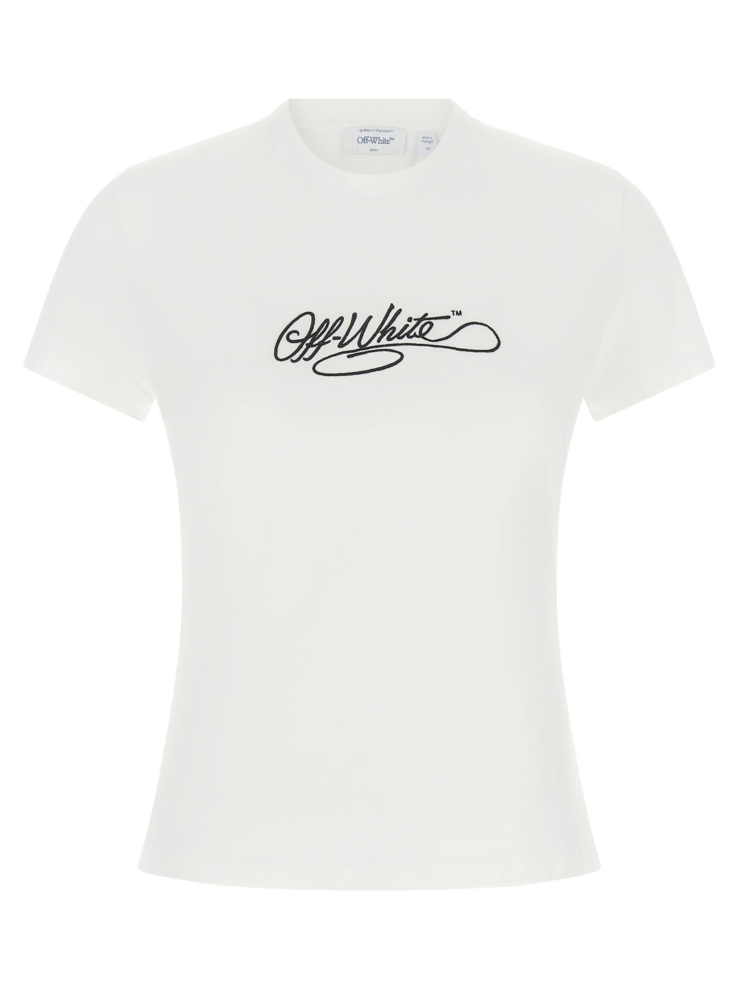 Off-White White Cotton T-Shirt